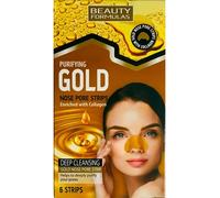 Beauty Formulas Gold Nose Strips - 6 items