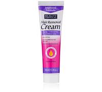 Beauty Formulas Hair Removal Cream, Touch of Rose, Gentle & Effective for Legs, Underarms, Bikini Line, Long-Lasting Smoothness
