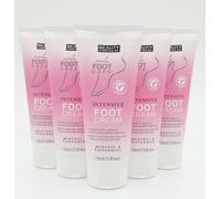 BEAUTY FORMULAS INTENSIVE FOOT CREAM MENTHOL & PEPPERMINT 100ML 3 OR 6 PACK
