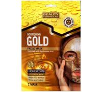 Beauty Formulas Nourishing Gold Honey Comb Gold Facial Mask 1 Mask