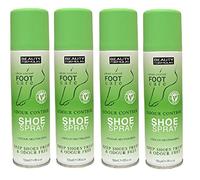 Beauty Formulas Shoe Spray - Odour Control - 150 ml (Pack of 4)