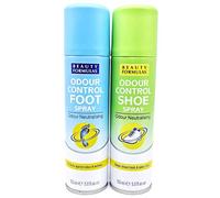 Beauty Formulas Odour Control Shoe Spray & Foot Spray, 150ml Cans. Antibacterial & Anti-fungal