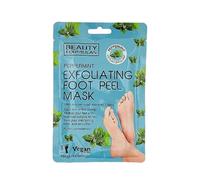 Beauty Formulas Peppermint Exfoliating Foot Peel Mask x1