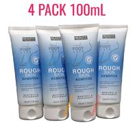 Beauty Formulas Rough Skin Remover Menthol & Peppermint Scented 100mL, 4 Pack