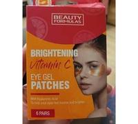 Beauty Formulas Brightening Vitamin C Eye Gel Patches 6 Pairs