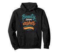 Beauty From Ashes Isaiah 61 3 - Vintage Christian Faith Pullover Hoodie