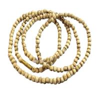 Beauty Gems Tulsi Kanthi Mala Original 1 Round Amazing Handmade Natural Tulsii Mala तुलसी माला पहनने के लिए Pure Tulsie Malai for Japa Vishnu Malaaa तुलसी துளசி காந்தி तुळशी कंठी माला Thulasimala