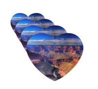 Beauty Grand Canyon Car Air Fresheners Cards 4 Pcs Hanging Fragrance Scented Cards Long-Lasting Car Aromatherapy Tablets for Wardrobe Bathroom Car Interior Mirror Pendant Gifts