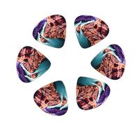 Beauty Grand Canyon Print Guitar and Ukulele Picks For Music Lovers 12 PCS Mixed Gauges(0.46/0.71/0.96mm)