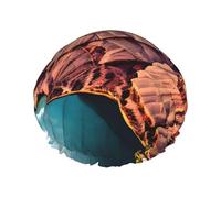 Beauty Grand Canyon Print Shower Cap For Women,Reusable Bath Cap,Breathable Shower Caps,Bathing Shower Caps With Adjustable