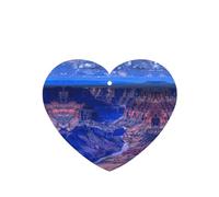 Beauty Grand Canyon Printing 10 Pcs Car Air Freshener Fragrant Sheets,Car Hanging Accessories With Strings For Decor