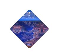 Beauty Grand Canyon Printing 10 Pcs Car Air Freshener Fragrant Sheets,Car Hanging Accessories With Strings For Decor