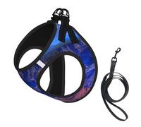 Beauty Grand Canyon Printing Dog Summer Harness,Soft Light Puppy Vest,Breathable Pet Harness Reflective For Easy Walking