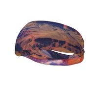 Beauty Grand Canyon Sports Sweatband Head Bands for Women Men, Lightweight Breathable Non Slip Workout Headbands Hairband for Fitness Running Cycling Hiking Yoga