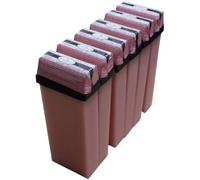Beauty Image Champagne Strawberry Warm Wax Roll On - Pack of 6