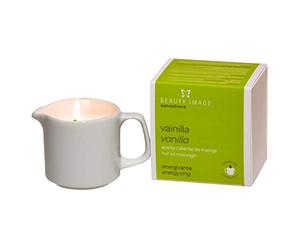 Beauty Image Vanilla Hot Oil Body Massage Candle