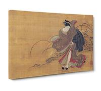 Beauty in an Autumn Field by Isoda Koryusai Canvas Print for Living Room Bedroom Home Office Décor, Wall Art Picture Ready to Hang, 30 x 20 Inch (76 x 50 cm)