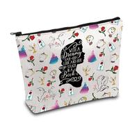 Beauty Inspired Tote Bag Belle Princess Fairytale Lover Gift A Tale as Old as Time Gift Belle Fans Shoulder Bag (Beauty Bag)