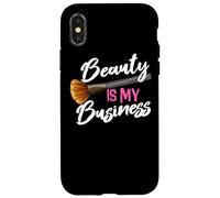 Beauty Is My Business Beautician Studio Make Up Artist Case for iPhone X/XS