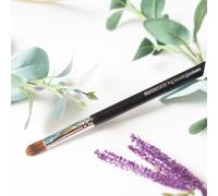Beauty Junkees Flat Concealer Brush Under Eye - Small Concealer Brush for Foundation, Eyebrows, Nose Contour Brush, Color Corrector Brush, Works with Cream, Powder Cosmetics, Synthetic