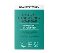 Beauty Kitchen Natural Hand & Body Soap Bar - Peppermint & Spearmint - 100g