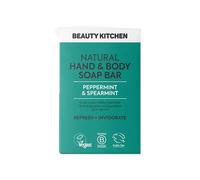 Beauty Kitchen Natural Hand & Body Soap Bar - Peppermint & Spearmint - 100g