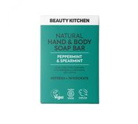 Beauty Kitchen Natural Peppermint & Spearmint Hand & Body Soap Bar - 100g