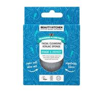 Beauty Kitchen - Seahorse Plankton + Facial Cleansing Konjac Sponge - Sustainable Gentle Exfoliator - Calms Redness & Unclogs Pores - Vegan/Cruelty Free
