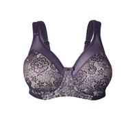Beauty Lace Underwired Smoothing Bra - Aubergine Berlei Aubergine 38E