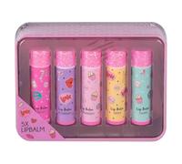 Beauty Lip Balm Tin Pink Create It! - Lip Balm Set for Children