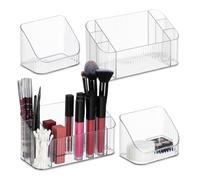 Beauty Organiser Set Cosmetics Storage Brushes Make-up Bathroom Dressing Table