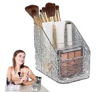 Beauty Organizer Case - Cosmetic Container & Cosmetic Organizer | Beauty Organizer Transparent Desktop Cosmetic Storage Box, Design Beauty Case for Eyeliner, Lip Gloss, Nail Lacquer,