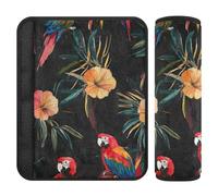 Beauty Parrot Black 2 pcs Cute Seatbelt Covers Protects Your Neck and Shoulders for Van funda para cinturón de carro