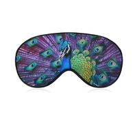 Beauty Peacock Eye Mask Sleep Mask Eye Masks for Sleep Sleep Masks for Women Men Sleeping Mask Travel Eye Mask Sleep Mask Blackout Funny Sleep Mask Cute Sleep Mask