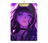 Beauty Psycho Anime School clipboard Transparent for Nursing Student Trade Quest Size 9 x 12 Gold