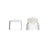 Beauty Replacement Head Microneedle Tip Compatible with Hydra Needle & Micro Infusion System Microneedling Head for Threaded Glass Vial Connection Derma Stamp