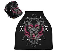 Beauty Sacred Dark Tiger Baby Car Seat Cover Canopy Stretchy Nursing Covers Breathable Windproof Winter Scarf for Infant Breastfeeding Boys Girls