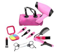 Beauty Salon Carry Case Playset - Kids Hairdressing Set | Kids Toy Salon Kit | Hair Styling Tools & Accessories | Pretend Makeup Set For Girls | Portable Beauty Case Gift For Children, & Birt