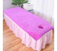 Beauty salon hot compress special bath towel adult absorbent men's and women's home wrap does not lose hair, swimming quick-drying bed queen 120x200cm