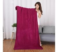 Beauty salon hot compress special bath towel, hotel foot massage, bed sheets, long hairy towel 80 * 180cm, 400g