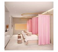 Beauty Salon Partition Curtain - Wall-mounted U-shaped Semi-transparent Room Divider for Space-efficient Design
