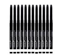 Beauty Spot (12pcs) Nabi Retractable Waterproof Eyeliner Pencil - Long Lasting Fade Resistant Formula - Quick Makeup Remover (White)
