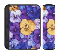 Beauty Spring Flowers Illinois 2 pcs seat Belts Covers Protects Your Neck and Shoulders for SUV funda para cinturón de carro