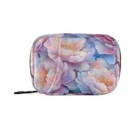 Beauty Spring Flowers Indiana Peony_2 First aid Bag with Detachable Compartments Attachable Pill Cases Organizers for Purse
