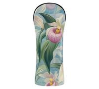 Beauty Spring Flowers New Hampshire Pink Lady's Slipper_76522_4 Golf Club Head Covers Headcovers with Number Tag for Driver Golf cart Cover