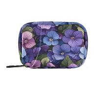 Beauty Spring Flowers Pill Organizer with Detachable Compartments Convenient Portable Pill Organizer