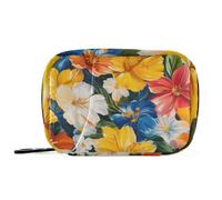 Beauty Spring Flowers Puerto Pill Organizer with Detachable Compartments Portable Weekly Pill Organizer