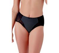 Beauty Stripe Deep Brief - Black Berlei Black M