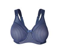 Beauty Stripe Smoothing Bra - Dark Blue Berlei Dark Blue 34DD