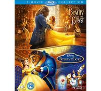 Beauty And The Beast (Live Action) / Beauty And The Beast (Animated) Blu-Ray [2017]